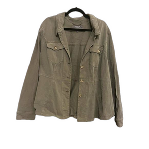 Torrid Feel The Fit Button Down Jacket    Size  4
